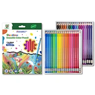36pcs woodfree erasable  color pencil